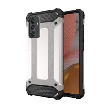 HURTEL Hibridna oklopna futrola za Samsung Galaxy A36 - srebrna