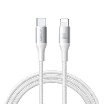 Joyroom S-A28 Pleteni kabel USB-C - Lightning 30W 1m - Bijeli