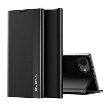 HURTEL Pro futrola za iPhone 16e s preklopnim postoljem - crna