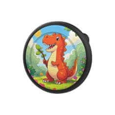 HURTEL Futrola za značku lokatora AirTag - crni dinosaur