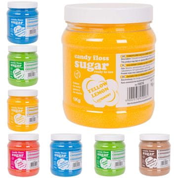 SET šarenih aromatiziranih šećernih vata 8 x 1 kg