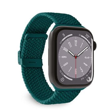 Puro Najlonski remen za Apple Watch 42 44 45 49 mm s petljom - tamnozelen