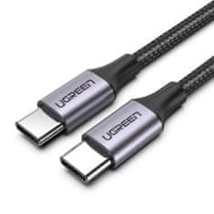 Ugreen USB-C 3.1 - USB-C 3.1 kabel od 1,5 m - sivi