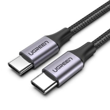 Ugreen USB-C 3.1 - USB-C 3.1 kabel od 1,5 m - sivi