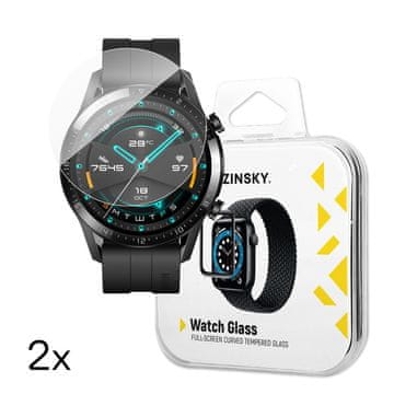 WOZINSKY Kaljeno staklo za Huawei Watch GT 2 / GT 2 Pro Full Glue 42 mm - 2 kom.