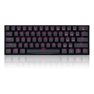 Redragon Dragonborn K630 mehanska tipkovnica, TKL, LED, SLO/HR, črna