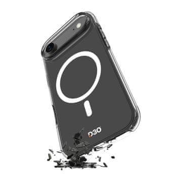 Puro Prozirna TPU PC Impact prozirna D3O MagSafe maskica za iPhone 17 Air - prozirna