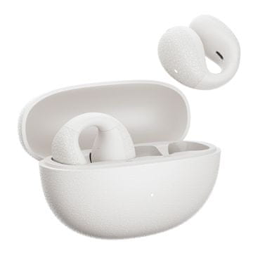 QCY Crossky C10 OWS ENC IPX5 BT otvorene bežične slušalice s mikrofonom - bijele