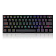 Draconic K530 bežična mehanička tipkovnica, TKL, RGB, Bluetooth, crna