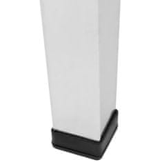 Uniprodo Vrtni stol za sadnju biljaka s policom, čelik, 112 x 61 x 109 cm