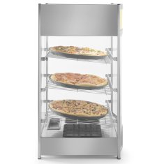 Hendi 233740 podesiva grijana vitrina s 3 police, 97L