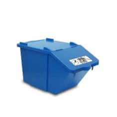 Meva KONTEJNER ZA ODVOJENI OTPAD, VIŠESKLADIŠNI, MODULARNI, PLAVI 45L