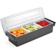 Bar Up Organizator za posude za barmene za dodatke koktelima - 3 umetka