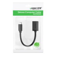 Ugreen Mini USB-B (muški) - USB-A (ženski) OTG adapter 10 cm - sivi