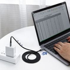 Ugreen USB-C 3.1 - USB-C 3.1 kabel od 1,5 m - sivi