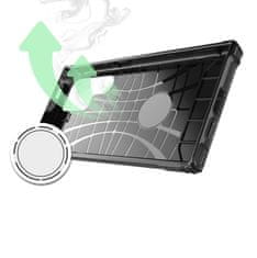 HURTEL Hibridna oklopna futrola za Samsung Galaxy S25 Ultra - crna