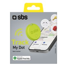 SBS Apple Find My Track My Circle tražilica ključeva za bicikl - zelena