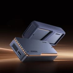 Ugreen M.2 NVMe SSD kućište s aktivnim hlađenjem USB4 40Gb/s - sivo