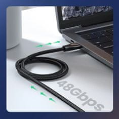 Ugreen HDMI 2.1 8K 60Hz 4K 120Hz audio video kabel 1m - crni