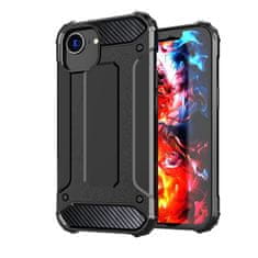 HURTEL Hibridna Armor maska za iPhone 16e - crna