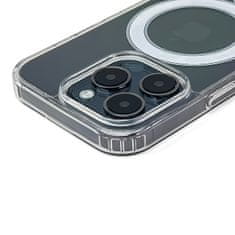 HURTEL Ultra prozirna MagSafe stražnja maskica za Samsung Galaxy S25 FE - prozirna