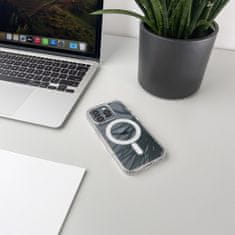 HURTEL Ultra prozirna MagSafe stražnja maskica za Samsung Galaxy S25 FE - prozirna