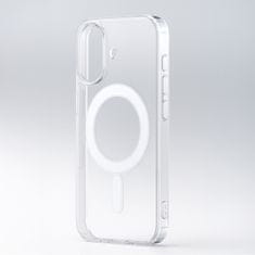 HURTEL Ultra prozirna MagSafe stražnja maskica za Samsung Galaxy S25 FE - prozirna