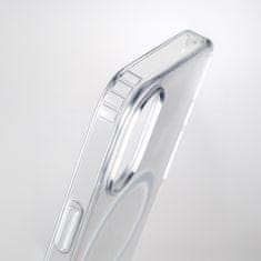 HURTEL Ultra prozirna MagSafe stražnja maskica za Samsung Galaxy S25 FE - prozirna