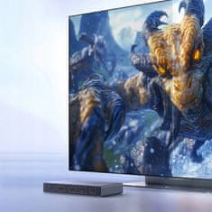 Ugreen KVM preklopnik za 2 računala i 1 monitor, USB-C HDMI 4K 60Hz - sivi