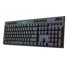 Redragon Horus K619 tipkovnica, žičana, mehanička, crveni prekidači, RGB, SLO/HR