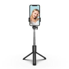 WOZINSKY Selfie štapić za stativ za fotografije, teleskopski s držačem za telefon, 1m
