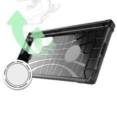 HURTEL Hibridna oklopna futrola za Samsung Galaxy S25 Edge - plava