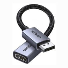 Ugreen DisplayPort na HDMI 4K 30Hz jednosmjerni adapter - crni