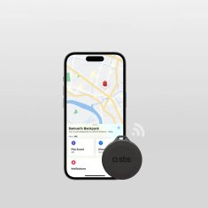 SBS Apple Find My Track My Circle vodootporni lokator kompatibilan s IP65 - crni