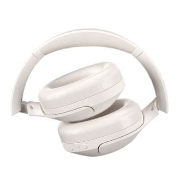 QCY H3 Lite ANC Bluetooth bežične slušalice preko uha - bijele