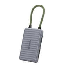 Ugreen Čitač memorijskih kartica SD microSD USB-C - sivi
