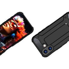 HURTEL Hibridna Armor maska za iPhone 17 - crna