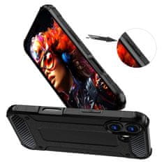 HURTEL Hibridna Armor maska za iPhone 17 - crna