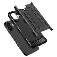HURTEL Hibridna Armor maska za iPhone 17 - crna