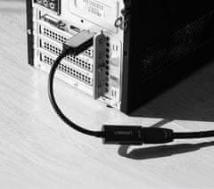 Ugreen DisplayPort (muški) na HDMI (ženski) 1080P 60Hz 12bit jednosmjerni adapter crne boje