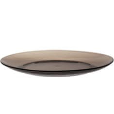 Duralex LYS SEPIA smeđi tanjur 235 x 20 mm - set od 6