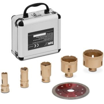 MSW Dijamantne pile za rupe za kutne brusilice 20/25/35/55/68 115 mm M14 - set