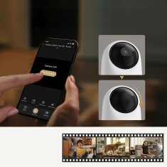 Dreame 1080p IR Wi-Fi Bluetooth unutarnja sigurnosna kamera - bijela