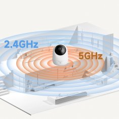 Dreame 2K IR Wi-Fi Bluetooth unutarnja sigurnosna kamera - bijela