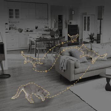 Dreame 2K IR Wi-Fi Bluetooth unutarnja sigurnosna kamera - bijela