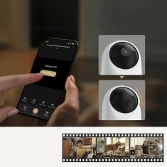 Dreame 2K IR Wi-Fi Bluetooth unutarnja sigurnosna kamera - bijela