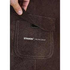 Stamos Pregača za zavarivanje, kožna, veličina L, smeđa