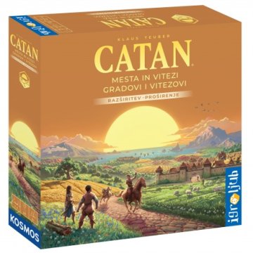 Igroljub Catan Gradovi i Vitezovi proširenje društvene igre, 2025