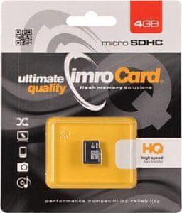IMRO MEMORIJSKA KARTICA 4GB micro SD