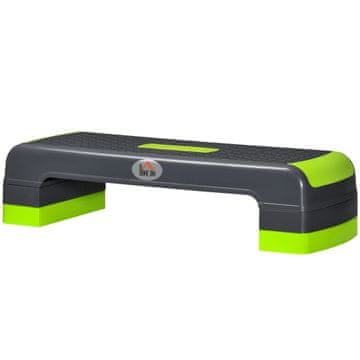 Homestar Aerobik steper 78x28x10 cm Zeleno